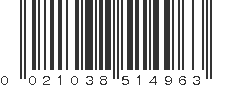 UPC 021038514963