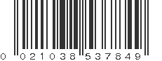 UPC 021038537849