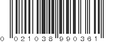 UPC 021038990361