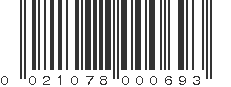 UPC 021078000693