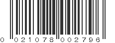 UPC 021078002796