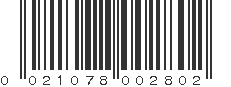 UPC 021078002802