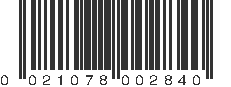 UPC 021078002840