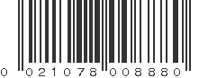 UPC 021078008880