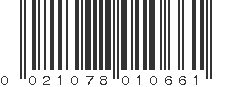 UPC 021078010661