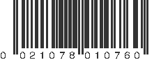 UPC 021078010760