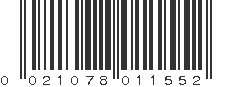 UPC 021078011552