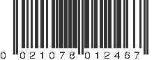 UPC 021078012467