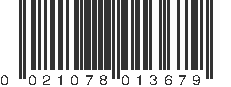 UPC 021078013679