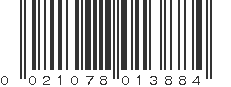 UPC 021078013884