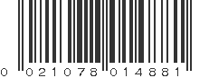 UPC 021078014881