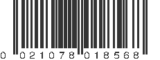 UPC 021078018568