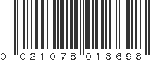 UPC 021078018698