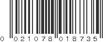 UPC 021078018735