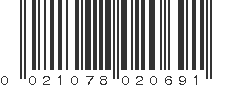 UPC 021078020691