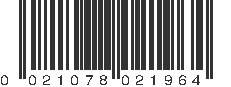 UPC 021078021964