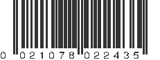 UPC 021078022435