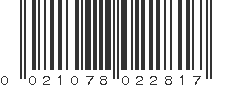 UPC 021078022817