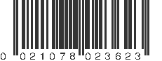 UPC 021078023623