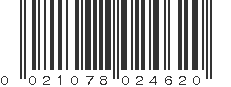 UPC 021078024620