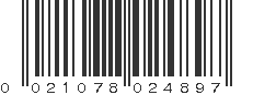 UPC 021078024897