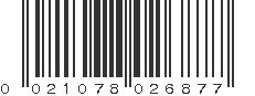 UPC 021078026877