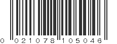 UPC 021078105046