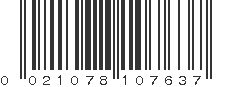 UPC 021078107637