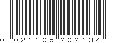 UPC 021108202134