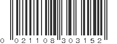 UPC 021108303152