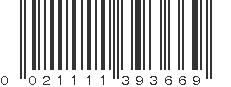 UPC 021111393669