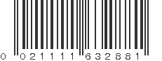 UPC 021111632881