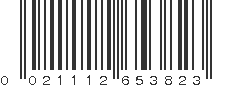 UPC 021112653823