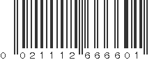 UPC 021112666601