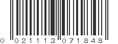 UPC 021113071848