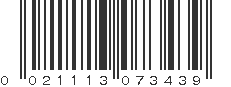 UPC 021113073439