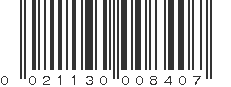 UPC 021130008407