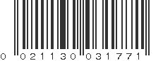 UPC 021130031771