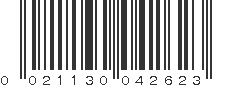 UPC 021130042623