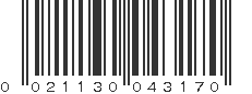 UPC 021130043170