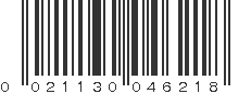 UPC 021130046218