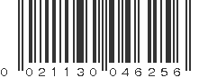 UPC 021130046256