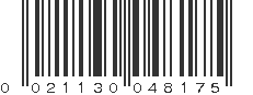 UPC 021130048175