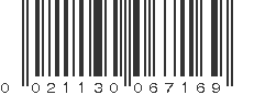 UPC 021130067169