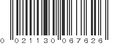 UPC 021130067626