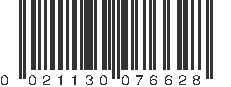 UPC 021130076628