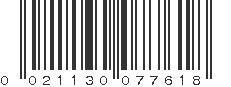 UPC 021130077618