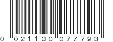 UPC 021130077793