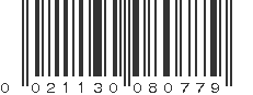 UPC 021130080779