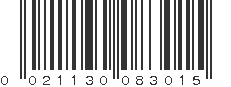 UPC 021130083015